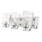 Z-Lite Beckett 3 Light Vanity, Chrome And Clear Seedy 492-3V-CH - alternate 4